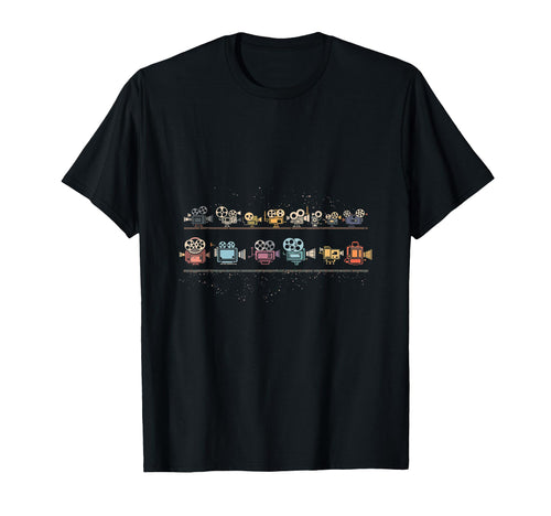 Movie Cameras T-Shirt - Streetwear Style Unisex - T-Shirt, Sweatshirt, Hoodie
