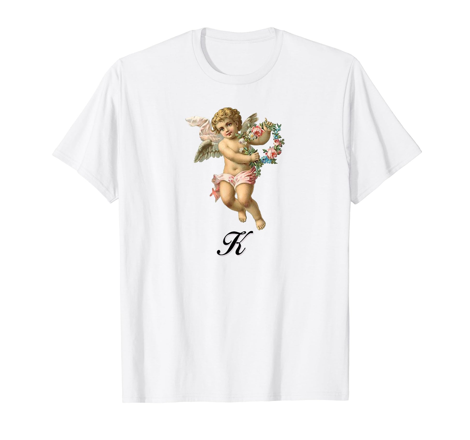 Angel K Coquette Girlcore Y2K T-Shirt - Casual Everyday Wear Men Women - T-Shirt, Sweatshirt, Hoodie