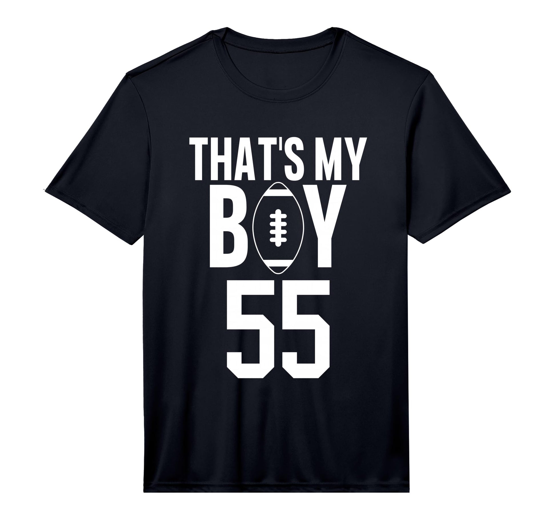 Thats My Football 55 Jersey T-Shirt - Casual Everyday Wear for Adults - T-Shirt, Sweatshirt, Hoodie
