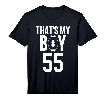 Thats My Football 55 Jersey T-Shirt - Casual Everyday Wear for Adults - T-Shirt, Sweatshirt, Hoodie