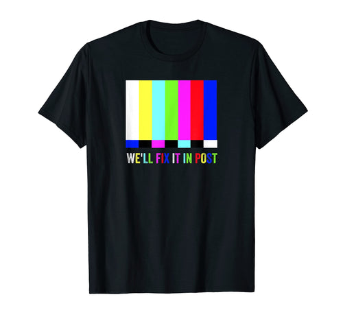 Well Fix It Post Tv Test Pattern Funny T-Shirt - Unique Graphic for Adults - T-Shirt, Sweatshirt, Hoodie