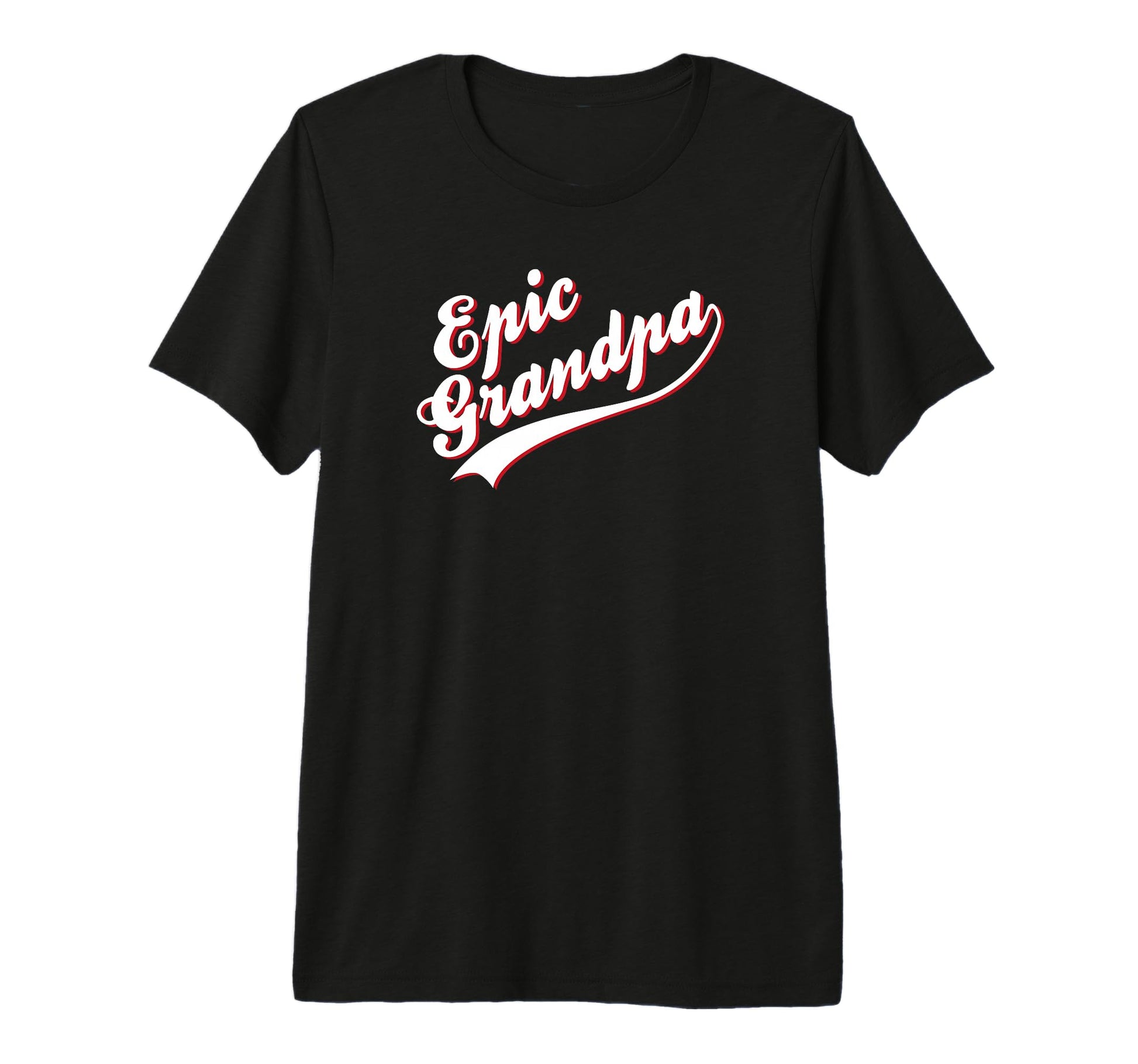 Trendy Epic Grandpa Baseball Text T-Shirt - Aesthetic Graphic Men Women - T-Shirt, Sweatshirt, Hoodie