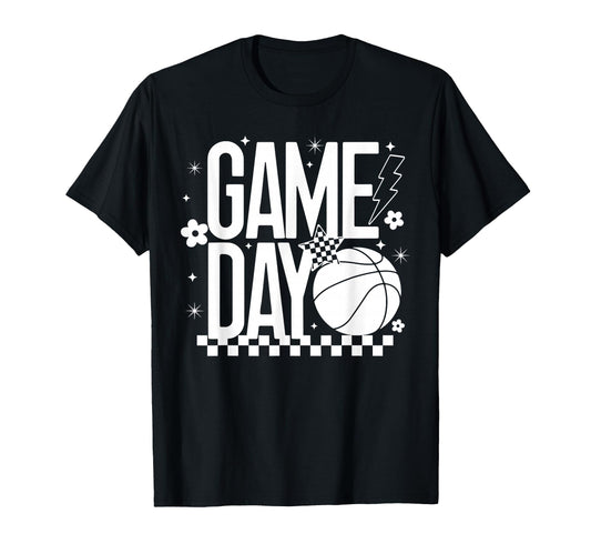 Basketball Mom Game Day Tipoff Season T-Shirt - Custom Art Print Unisex - T-Shirt, Sweatshirt, Hoodie