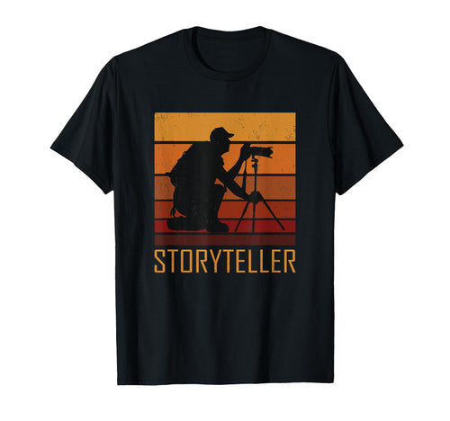 Storyteller Photographer T-Shirt - Casual Everyday Wear Men Women - T-Shirt, Sweatshirt, Hoodie