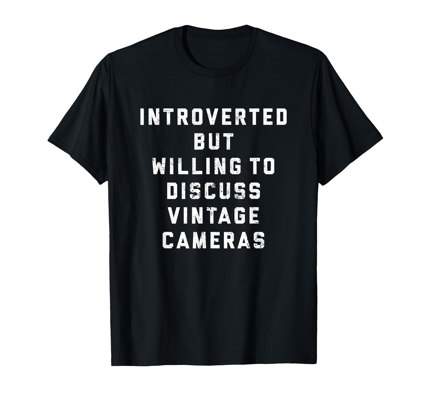 Introverted But Cameras Funny Nerd T-Shirt - Aesthetic Graphic for Adults - T-Shirt, Sweatshirt, Hoodie