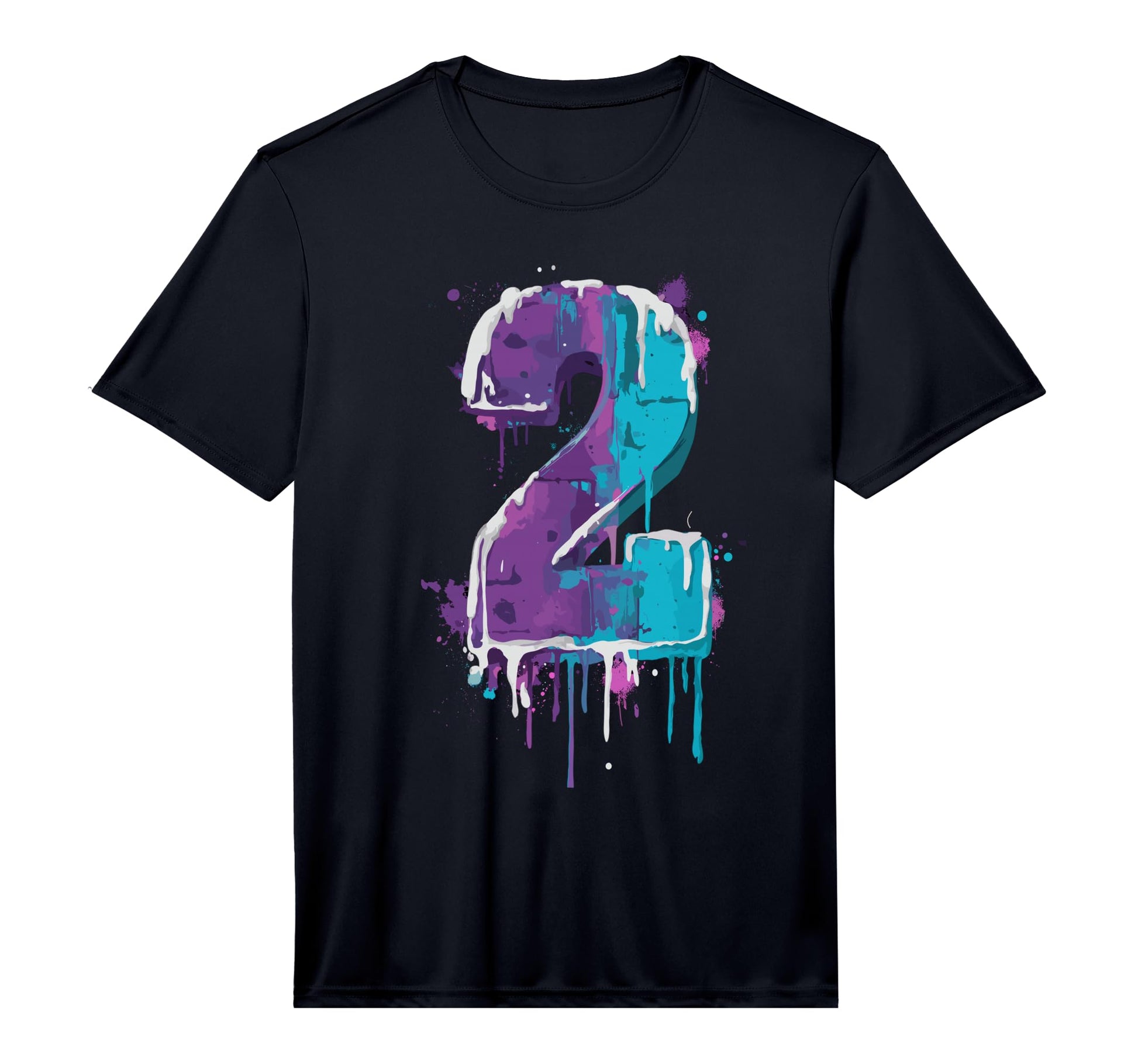 Baseball 2 Number Performance T-Shirt - Trendy Graphic Unisex - T-Shirt, Sweatshirt, Hoodie