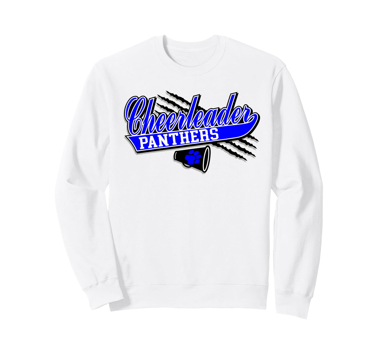 Panthers Cheerleader Cheer Mom Sweatshirt - Casual Everyday Wear Unisex - T-Shirt, Sweatshirt, Hoodie