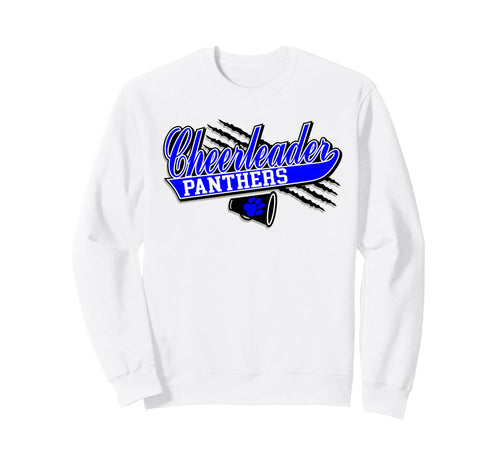 Panthers Cheerleader Cheer Mom Sweatshirt - Casual Everyday Wear Unisex - T-Shirt, Sweatshirt, Hoodie