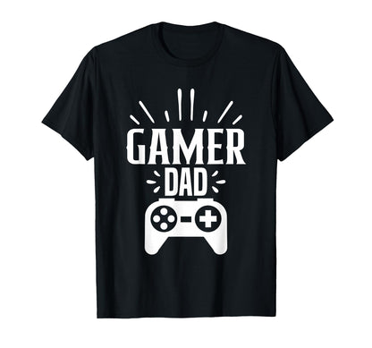 Gamer Dad Funny Video Game T-Shirt - Casual Everyday Wear for Adults - T-Shirt, Sweatshirt, Hoodie