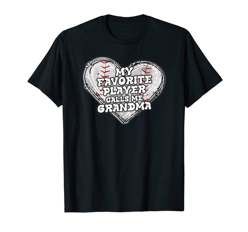 My Favorite Player Calls Me Grandma T-Shirt - Minimalist Print for Adults - T-Shirt, Sweatshirt, Hoodie