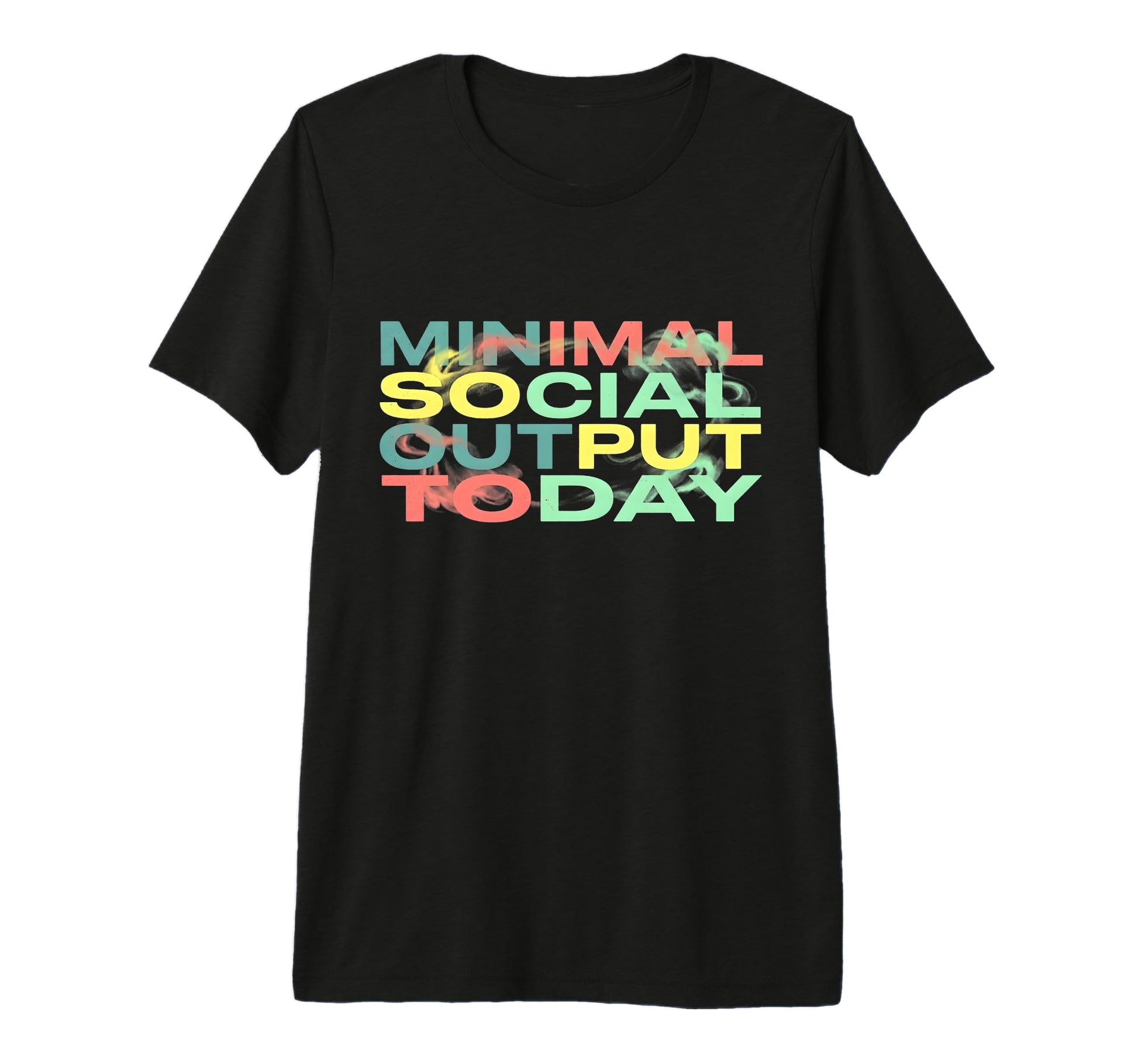 Minimal Social Output Today 90S T-Shirt - Streetwear Style for Adults - T-Shirt, Sweatshirt, Hoodie