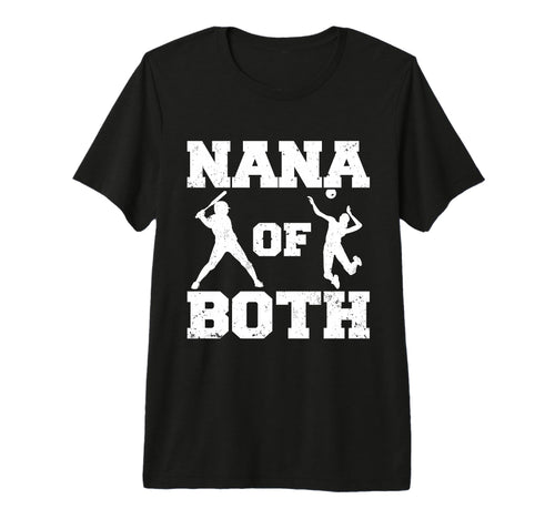 Nana Both Funny Baseball Volleyball T-Shirt - Streetwear Style for Adults - T-Shirt, Sweatshirt, Hoodie