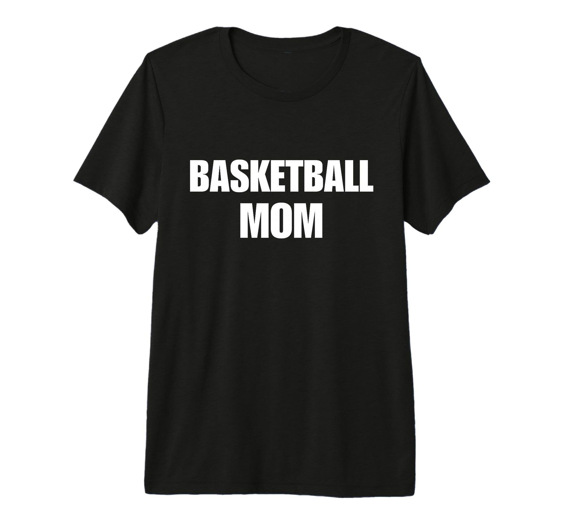 Basketball Mom Proud Sports Mom Game T-Shirt - Minimalist Print for Adults - T-Shirt, Sweatshirt, Hoodie
