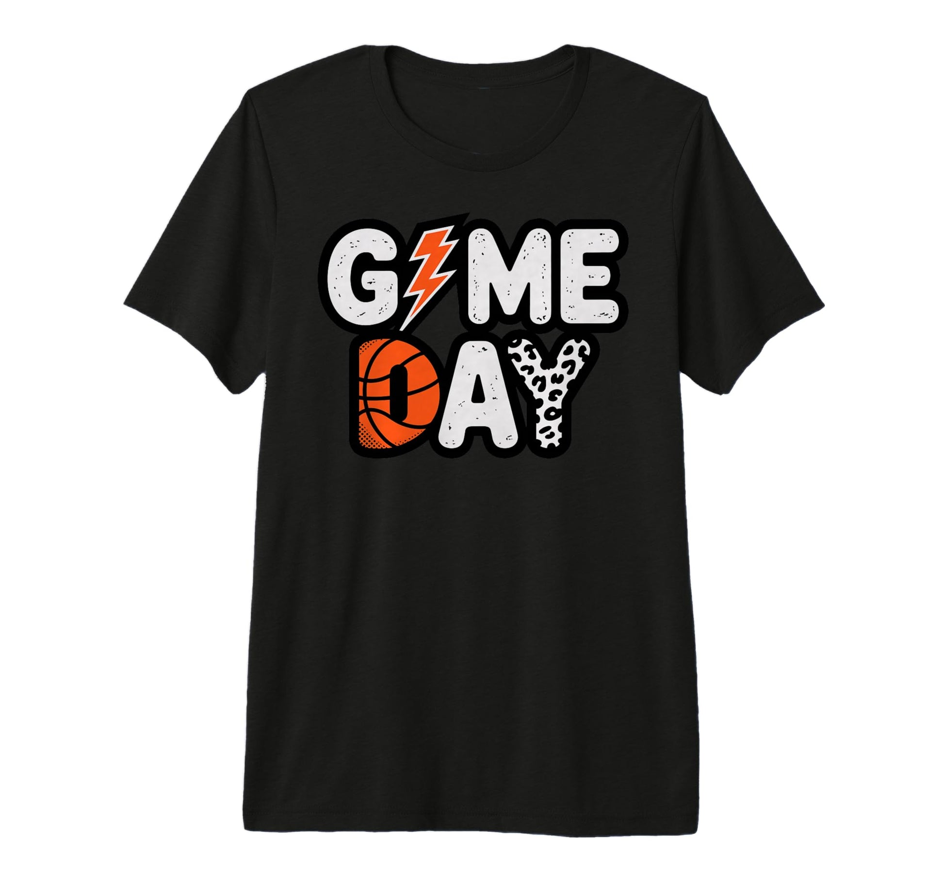 Game Day Vibes Animal Basketball T-Shirt - Fun Novelty Design for Adults - T-Shirt, Sweatshirt, Hoodie
