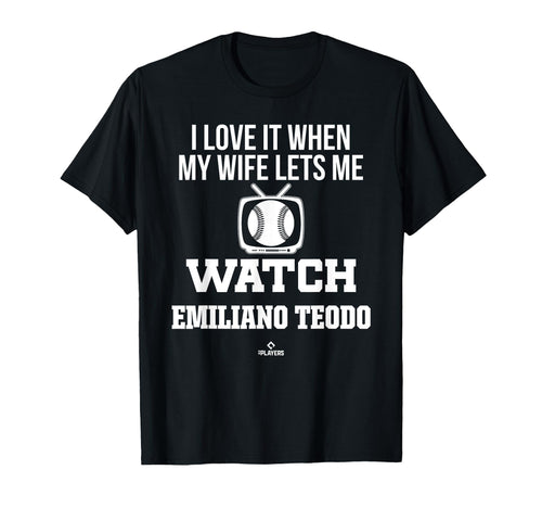 My Wife Lets Me Watch Emiliano Teodo T-Shirt - Aesthetic Graphic Unisex - T-Shirt, Sweatshirt, Hoodie