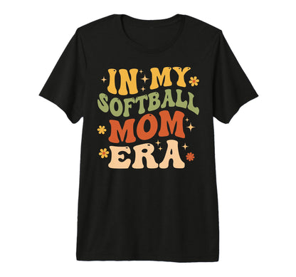 My Softball Mom Era Softball Mama T-Shirt - Custom Art Print for Adults - T-Shirt, Sweatshirt, Hoodie