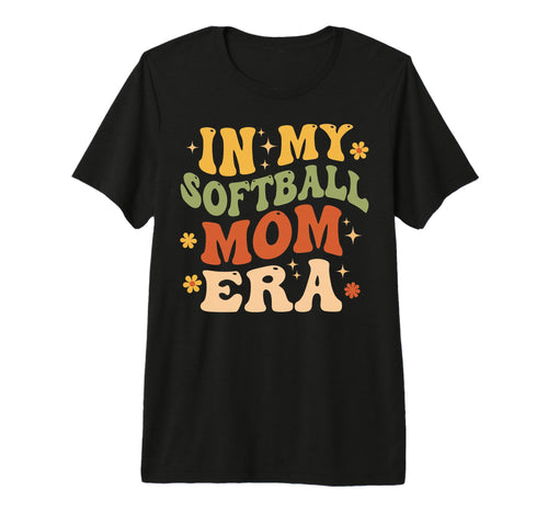 My Softball Mom Era Softball Mama T-Shirt - Custom Art Print for Adults - T-Shirt, Sweatshirt, Hoodie