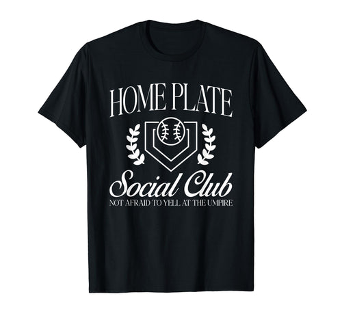 Baseball Mom Dad Softball Matching Home T-Shirt - Custom Art Print Unisex - T-Shirt, Sweatshirt, Hoodie