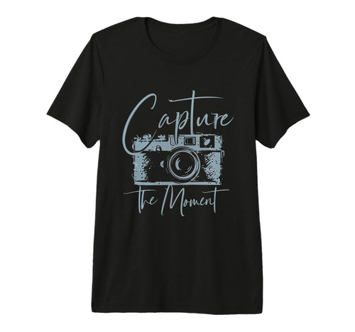 Capture Moment Photography Camera Capture T-Shirt - Unique Graphic Unisex - T-Shirt, Sweatshirt, Hoodie