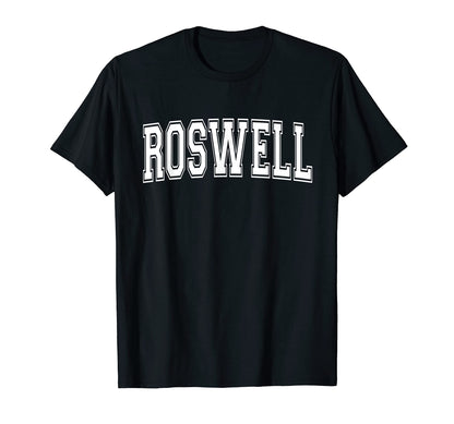 Roswell Ga Georgia Usa Sports Varsity T-Shirt - Graphic Print for Adults - T-Shirt, Sweatshirt, Hoodie