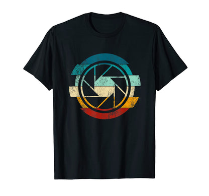 Photographer Camera Lens Photography T-Shirt - Custom Art Print Men Women - T-Shirt, Sweatshirt, Hoodie