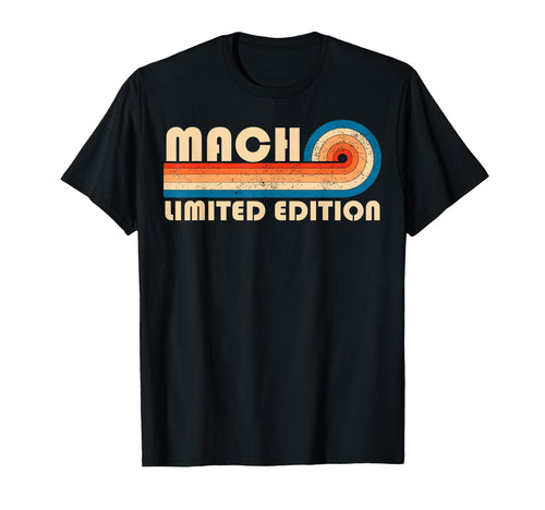 Mach 70S 80S Sunset Stripe T-Shirt - Aesthetic Graphic Men Women - T-Shirt, Sweatshirt, Hoodie