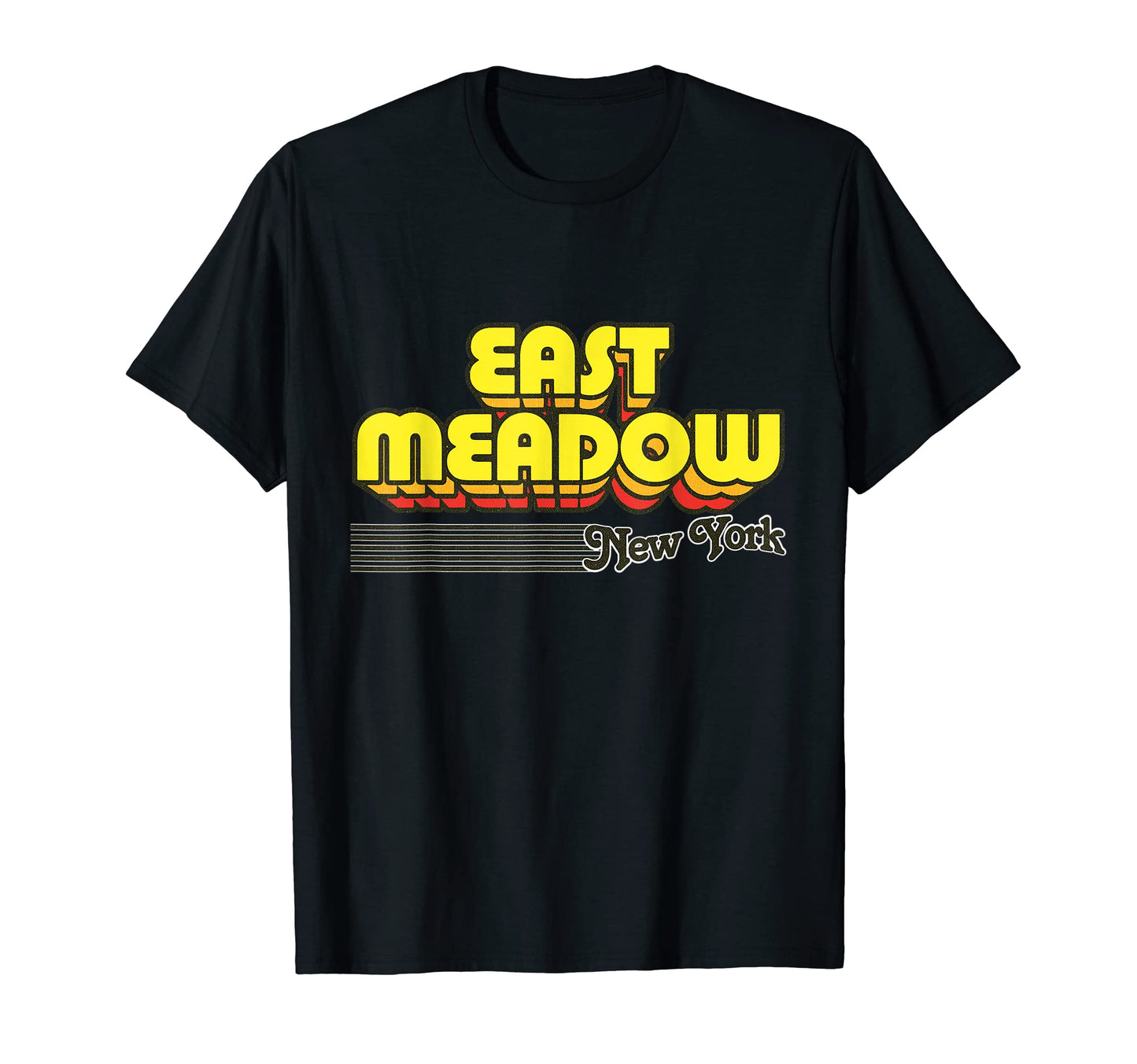 East Meadow New York Stripes T-Shirt - Streetwear Style Men Women - T-Shirt, Sweatshirt, Hoodie
