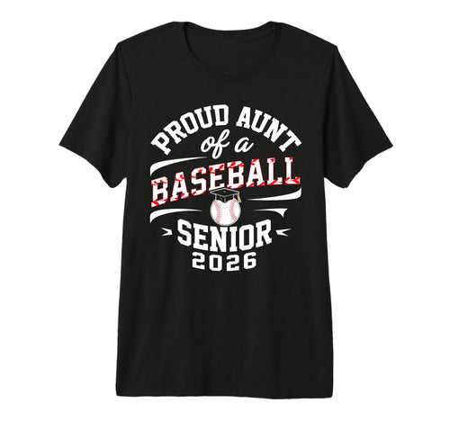 Proud Wife 2026 Baseball Senior T-Shirt - Custom Art Print Unisex - T-Shirt, Sweatshirt, Hoodie