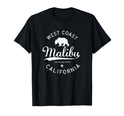 Varsity Malibu California T-Shirt - Streetwear Style Men Women - T-Shirt, Sweatshirt, Hoodie