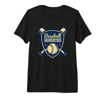 Baseball Grandmother Matching Family T-Shirt - Trendy Graphic Men Women - T-Shirt, Sweatshirt, Hoodie