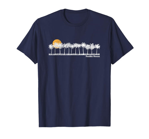 Pacific Ocean 70S Throwback T-Shirt - Unique Graphic for Adults - T-Shirt, Sweatshirt, Hoodie