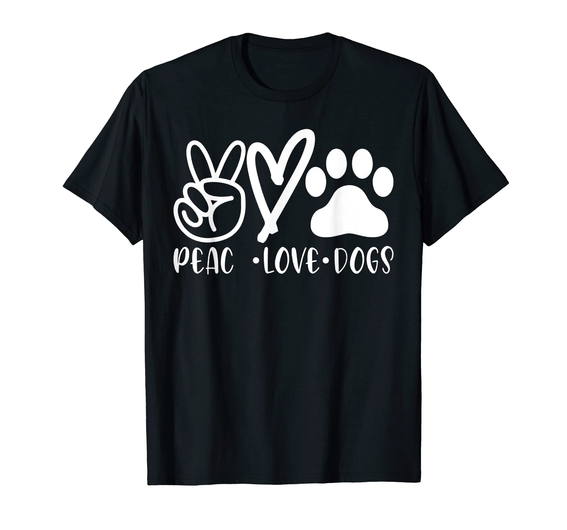Dog Moms Peace Love Dogs Pet Owner T-Shirt - Aesthetic Graphic for Adults - T-Shirt, Sweatshirt, Hoodie