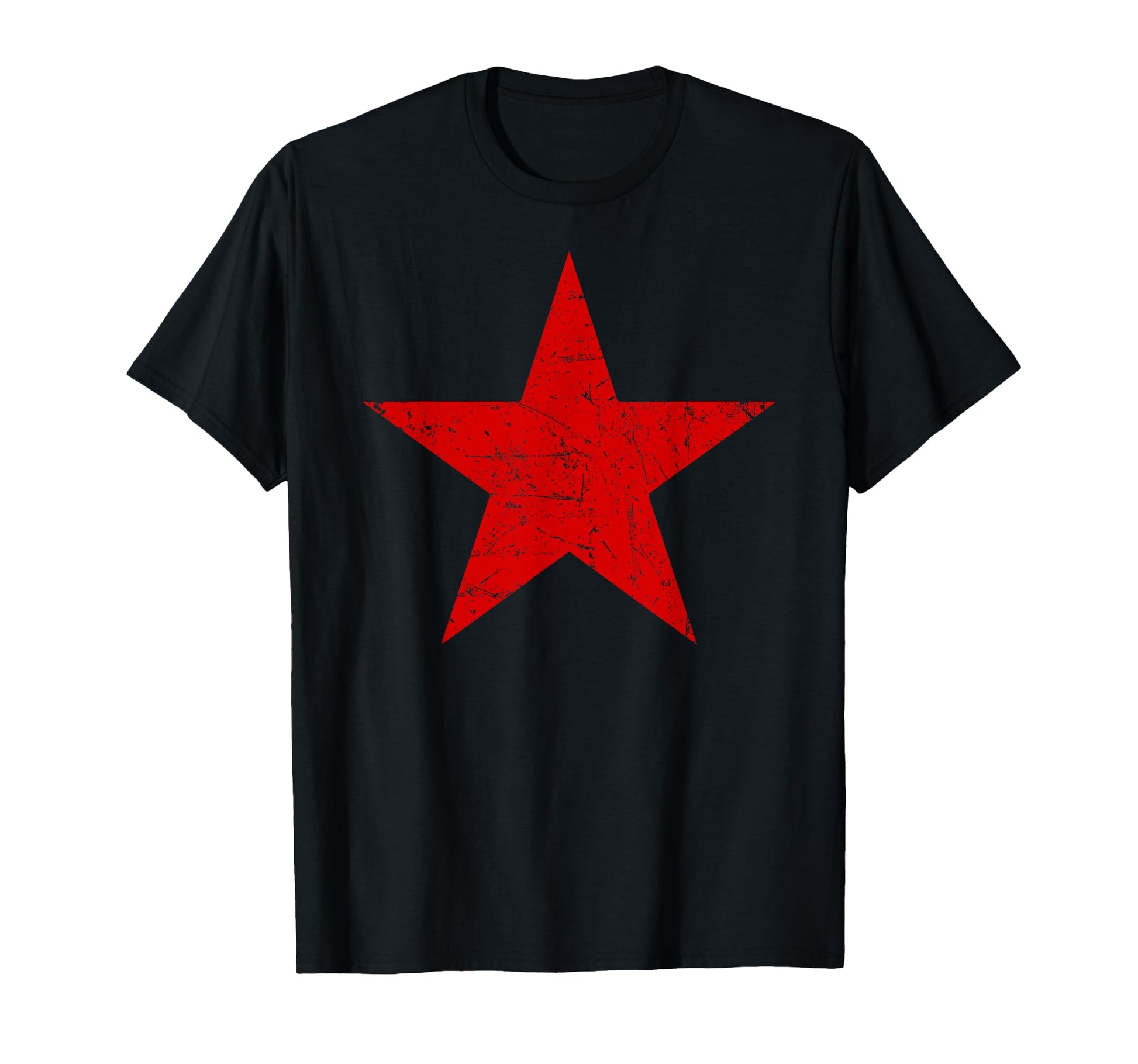 Red Star Army Military Political 70S T-Shirt - Custom Art Print Men Women - T-Shirt, Sweatshirt, Hoodie