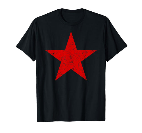 Red Star Army Military Political 70S T-Shirt - Custom Art Print Men Women - T-Shirt, Sweatshirt, Hoodie