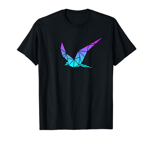 Bird Origami Vaporwave Aesthetic T-Shirt - Streetwear Style for Adults - T-Shirt, Sweatshirt, Hoodie