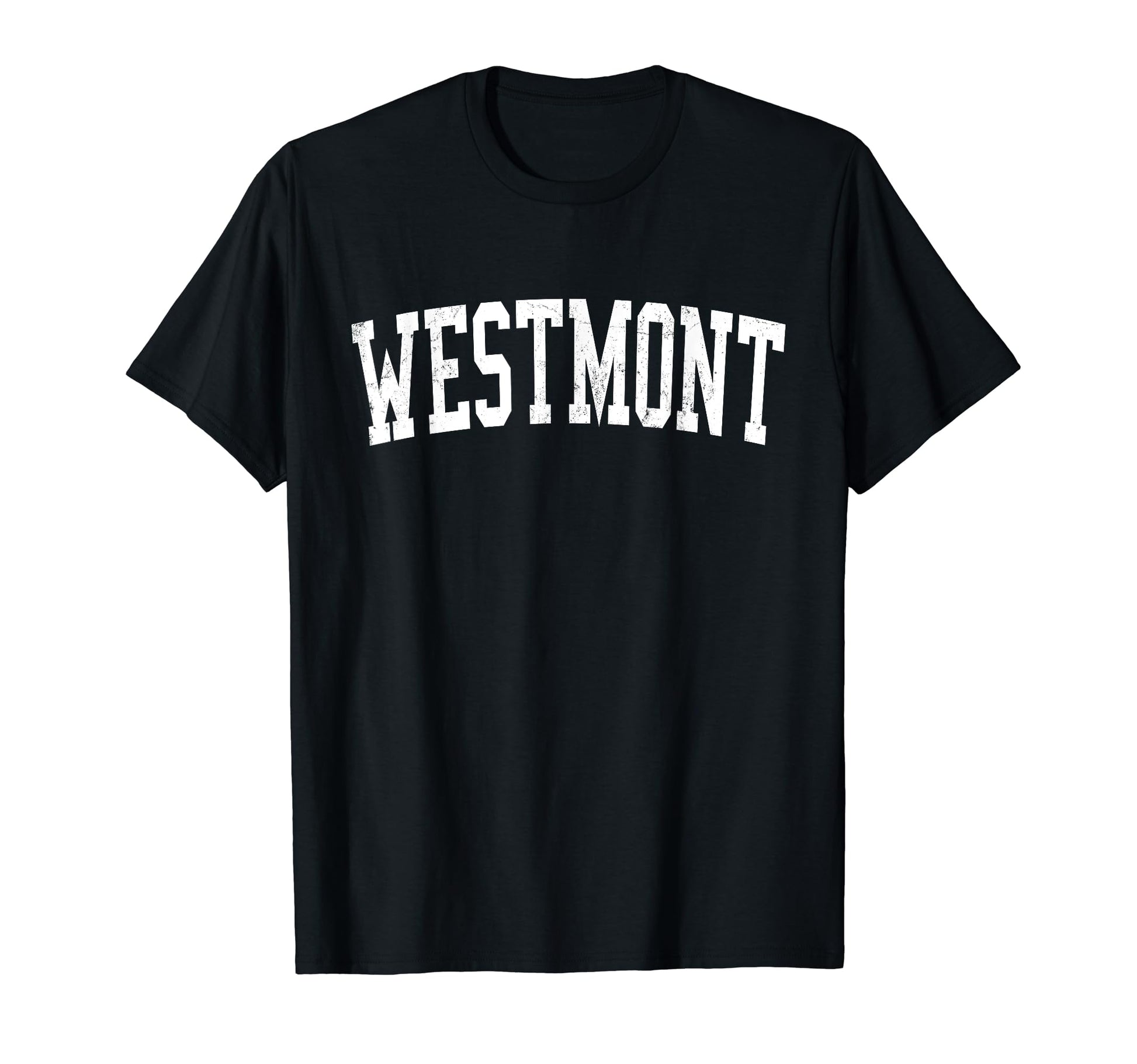 Westmont Ca Distressed White Varsity T-Shirt - Graphic Print Men Women - T-Shirt, Sweatshirt, Hoodie