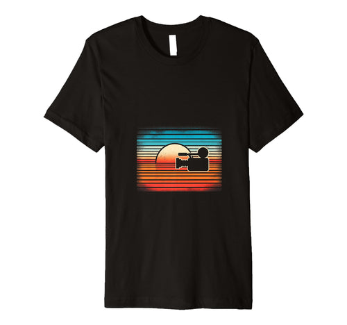 Sunset Camera T-Shirt - Trendy Graphic Men Women - T-Shirt, Sweatshirt, Hoodie