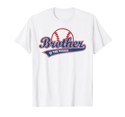 Brother Roockie Baseball Season Happy T-Shirt - Trendy Graphic for Adults - T-Shirt, Sweatshirt, Hoodie