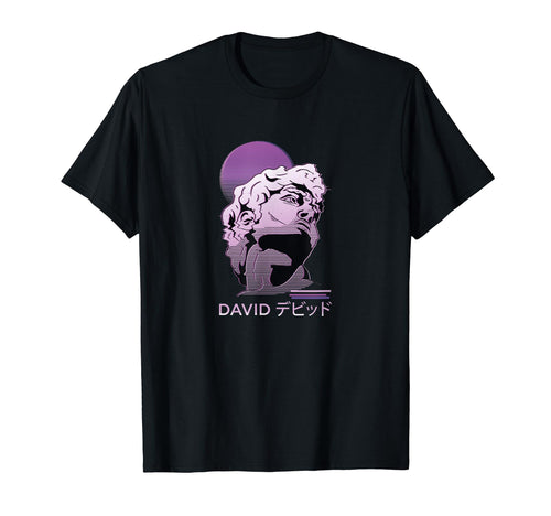 Vaporwave Aesthetic David Statue T-Shirt - Streetwear Style for Adults - T-Shirt, Sweatshirt, Hoodie