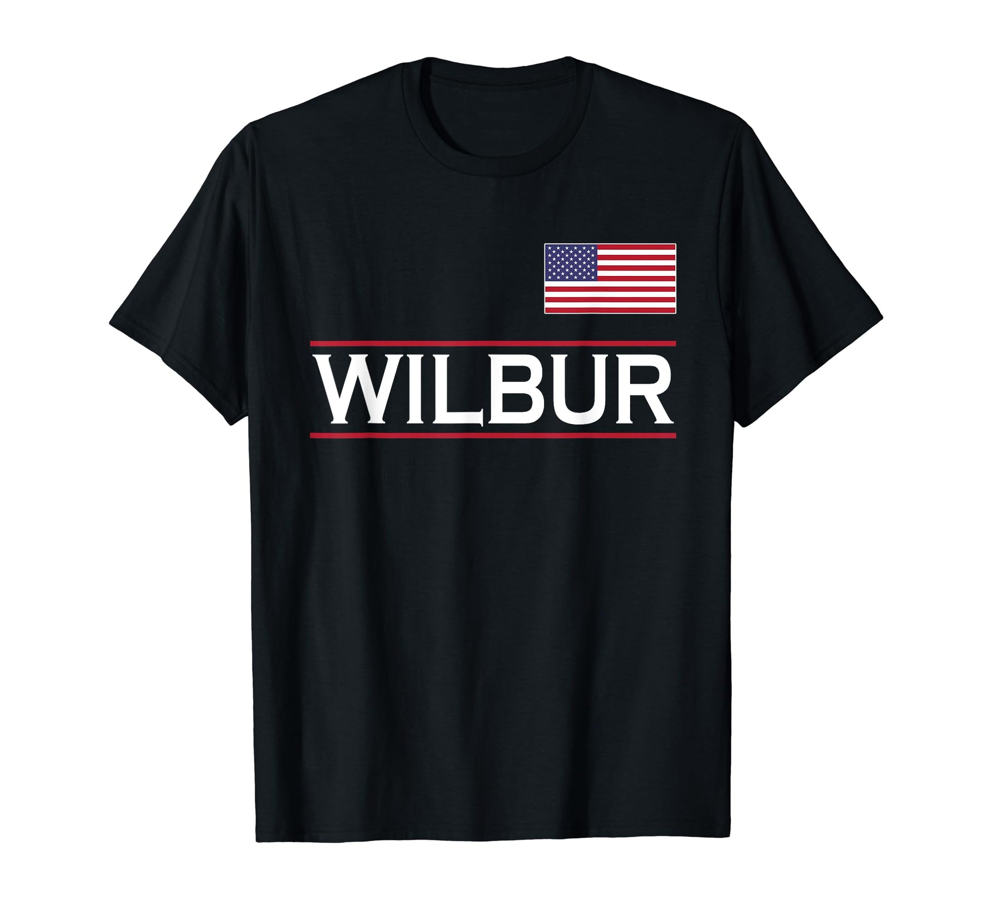 Wilbur Personalized Name Funny T-Shirt - Fun Novelty Design Unisex - T-Shirt, Sweatshirt, Hoodie