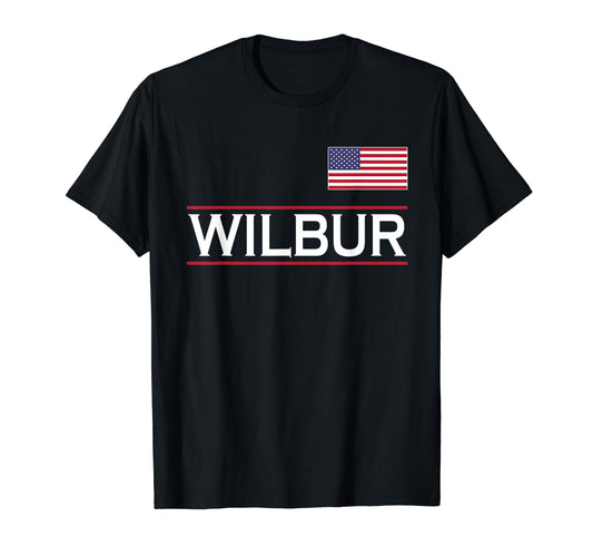 Wilbur Personalized Name Funny T-Shirt - Fun Novelty Design Unisex - T-Shirt, Sweatshirt, Hoodie