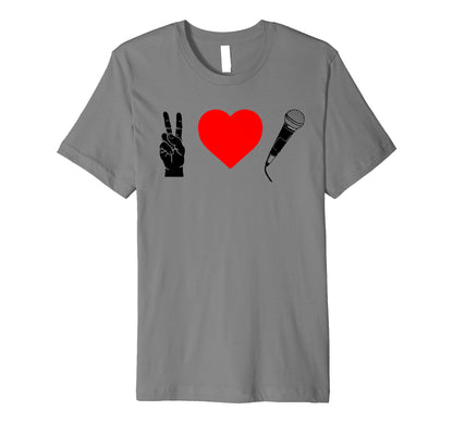 Peace Love Hip Hop Old School Rap T-Shirt - Trendy Graphic Men Women - T-Shirt, Sweatshirt, Hoodie