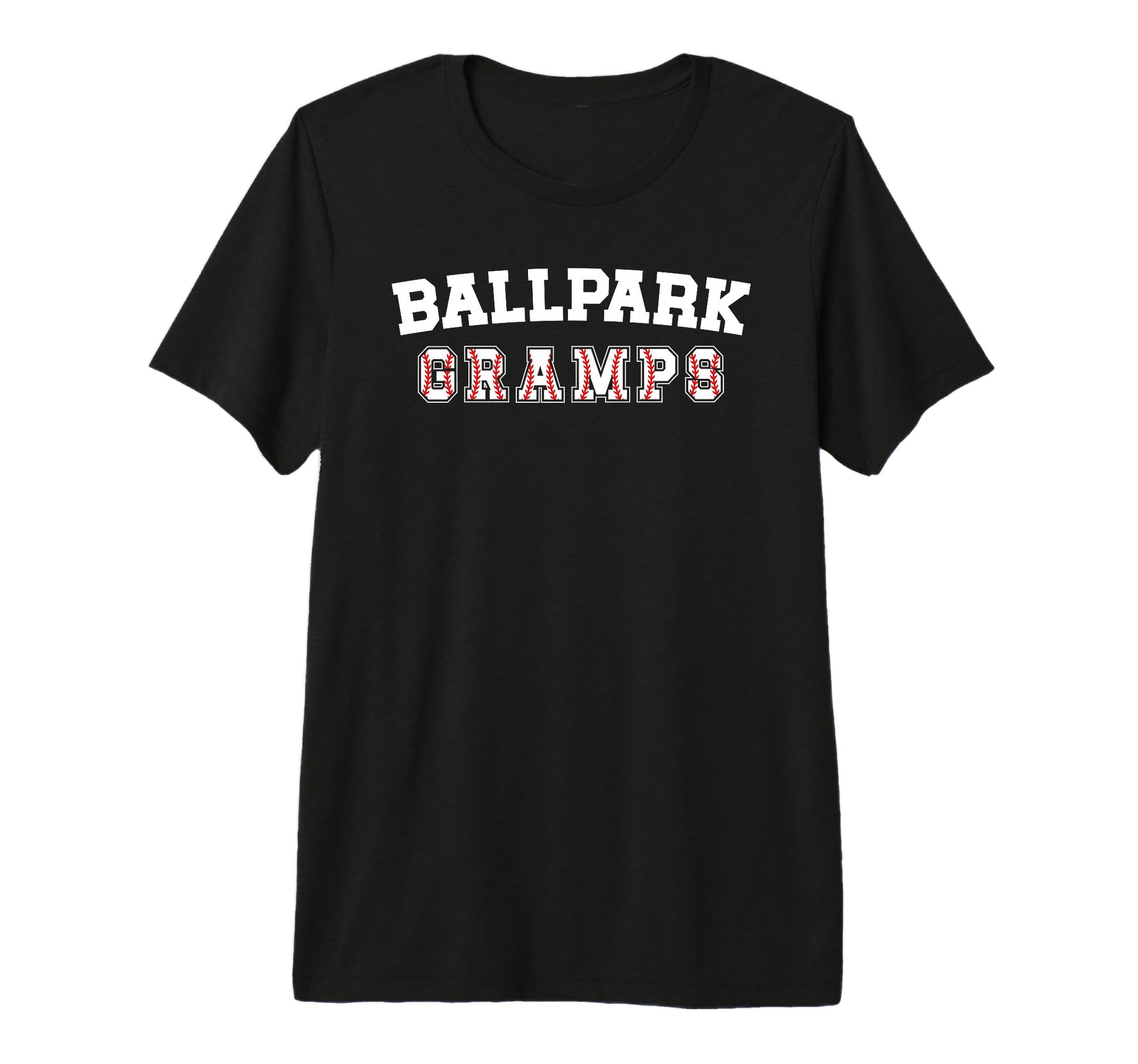 Mens Ballpark Gramps Baseball Gramps T-Shirt - Graphic Print for Adults - T-Shirt, Sweatshirt, Hoodie