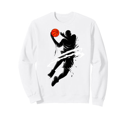 Basketball Player Fan Hoops Sweatshirt - Unique Graphic Men Women - T-Shirt, Sweatshirt, Hoodie