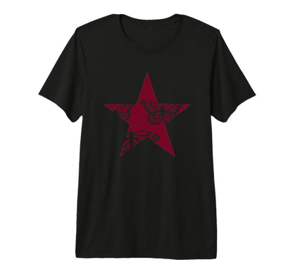 Star Stencil Graffiti Art Grunge Emo T-Shirt - Custom Art Print Men Women - T-Shirt, Sweatshirt, Hoodie