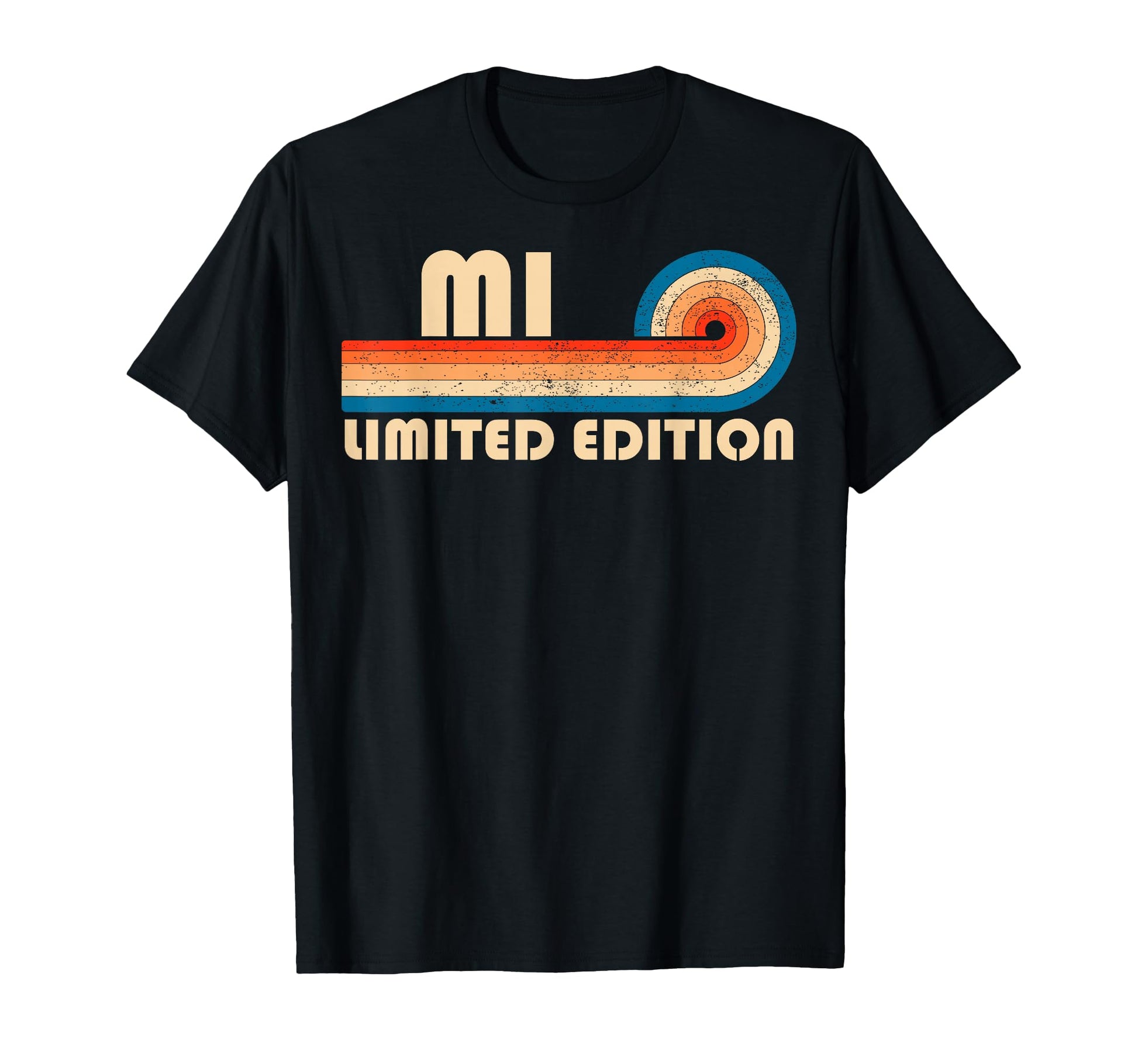 Mi 70S 80S Sunset Stripe T-Shirt - Trendy Graphic Unisex - T-Shirt, Sweatshirt, Hoodie