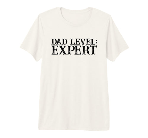 Mens Dad Level Expert Video Gamer Nerd T-Shirt - Streetwear Style Unisex - T-Shirt, Sweatshirt, Hoodie