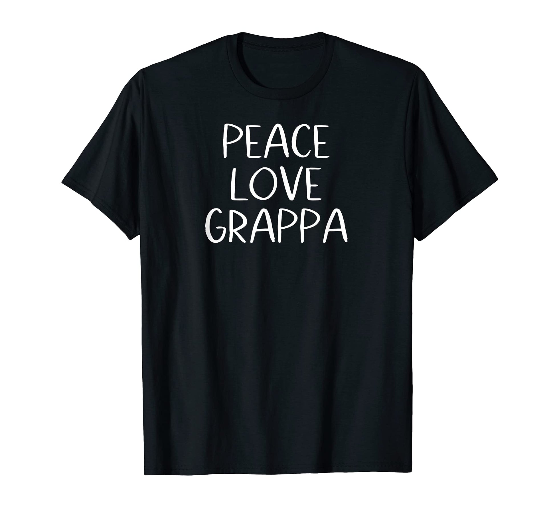 Peace Love Grappa Italian T-Shirt - Trendy Graphic Unisex - T-Shirt, Sweatshirt, Hoodie