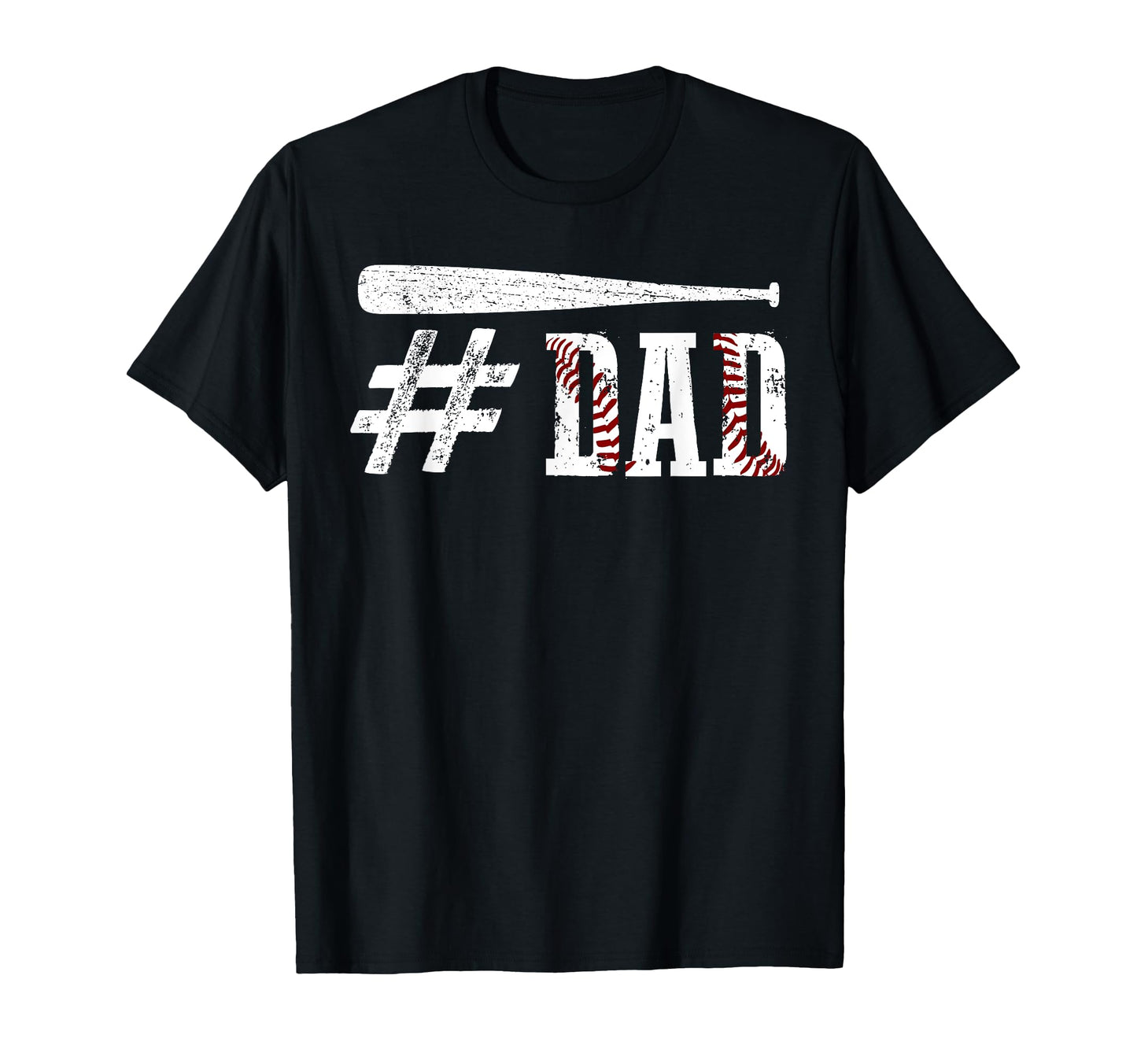 Dad Baseball Bat And Ball Sports T-Shirt - Novelty Apparel Men Women - T-Shirt, Sweatshirt, Hoodie