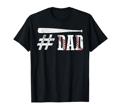 Dad Baseball Bat And Ball Sports T-Shirt - Novelty Apparel Men Women - T-Shirt, Sweatshirt, Hoodie